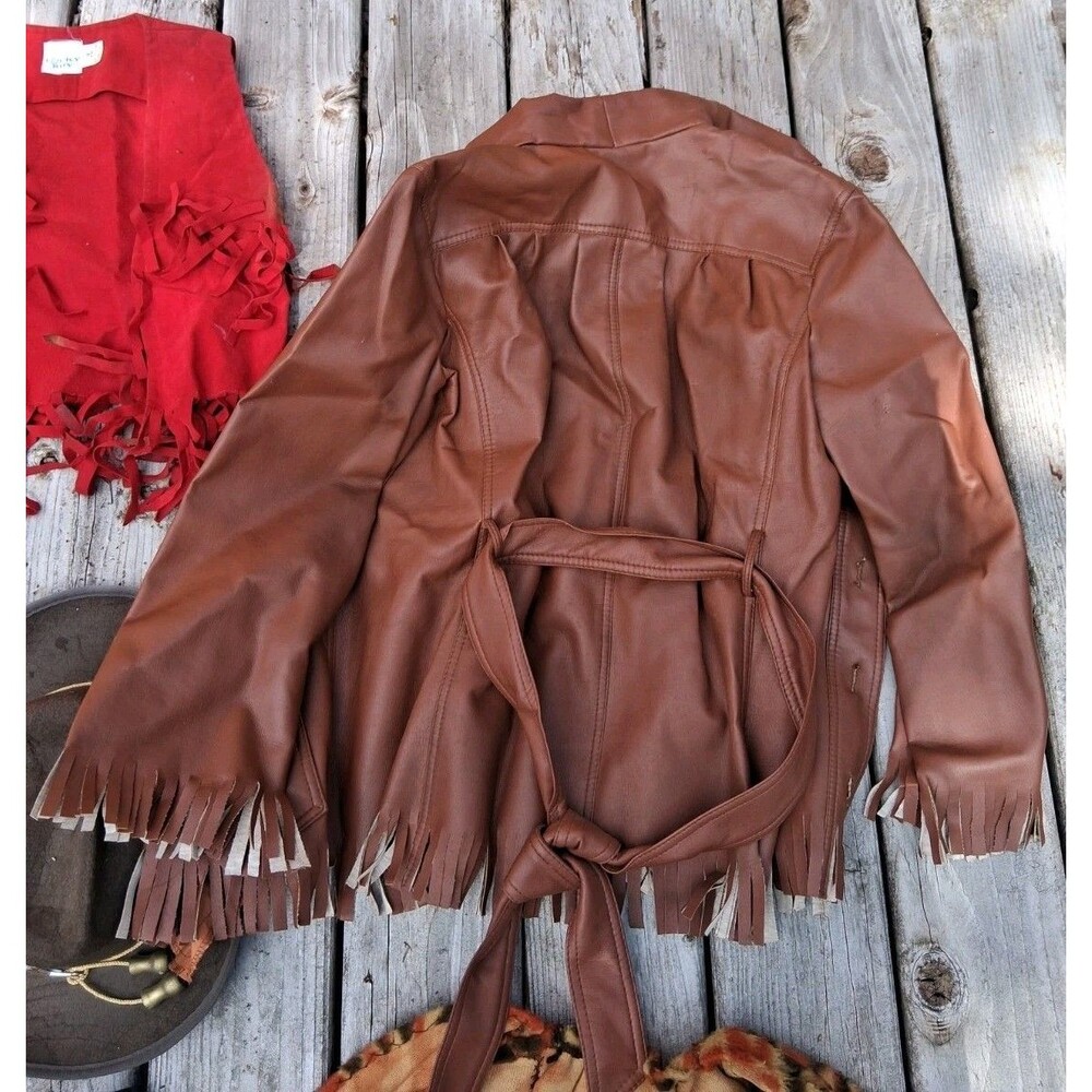 Cowboy Costume Lot Boys 6-8 Vintage Western Outfits,Props, Hats - Picture 11 of 11